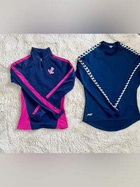 Lot of 2 Rowing Performance Athletic Tops - Size XS